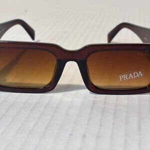 Prada Sunglasses Brown frame & lens  #86370-1 Made in Italy  NEW